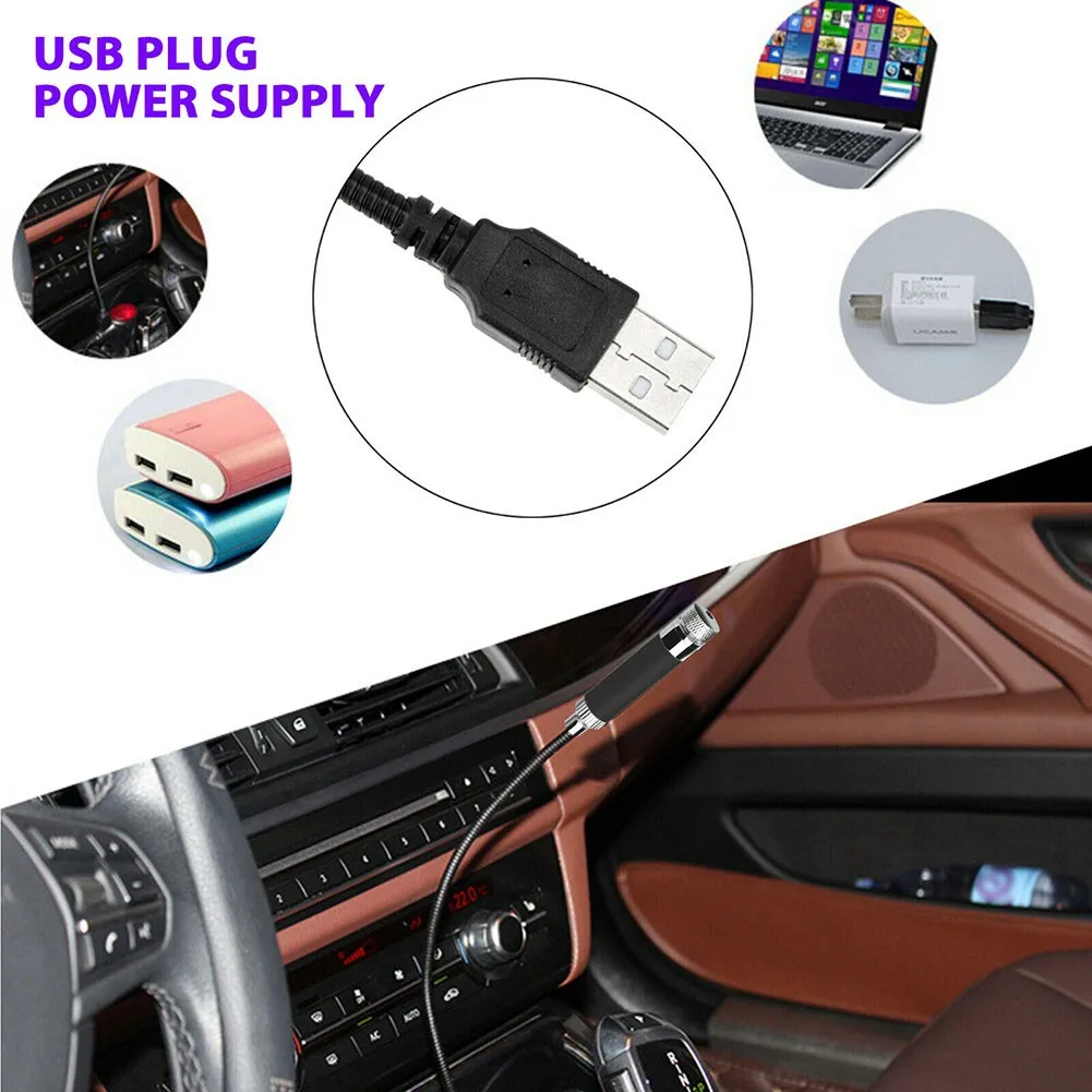 

Roof USB Projection Lamp Star Light Starry Night 1 W 5 Volts Car Interior
