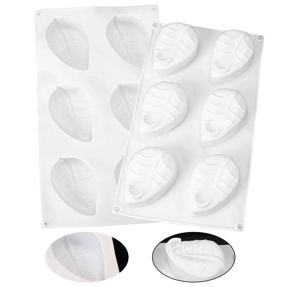 Силиконовая 3D форма для мыла 6 ячеек силиконовая сделай сам листа |