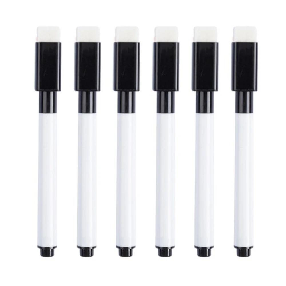 

50 Pen Water Colour Whiteboard Marker Pens Dry Erase White Board Pen with Eraser Magnetic Markers Writing WaterColor Pen