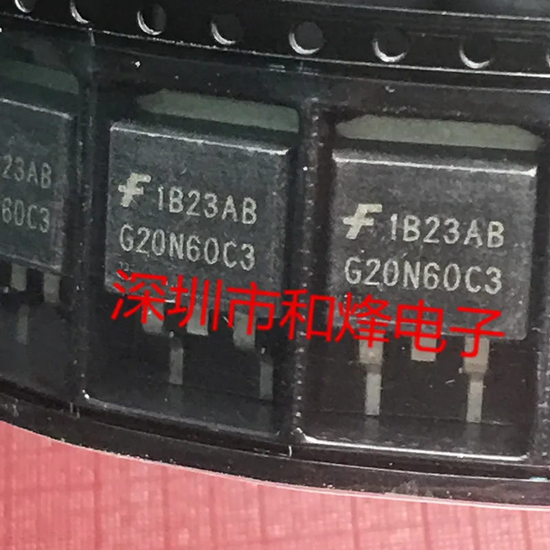 

5PCS-10PCS G20N60C3 HGT1S20N60C3S TO-263 45A 600V NEW AND ORIGINAL ON STOCK