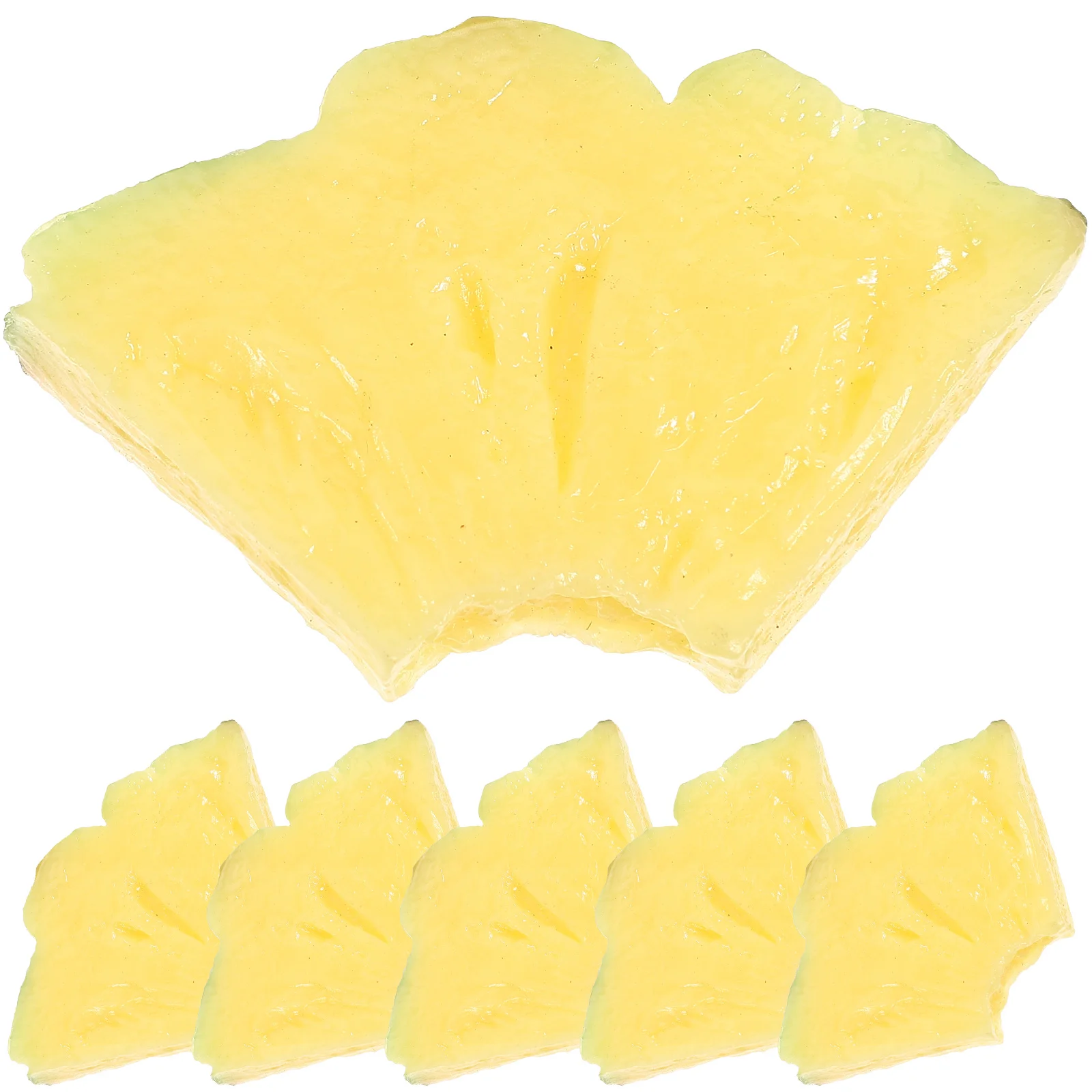 6 шт. лимонный декор украшения пластиковые блоки с фруктами арбузные