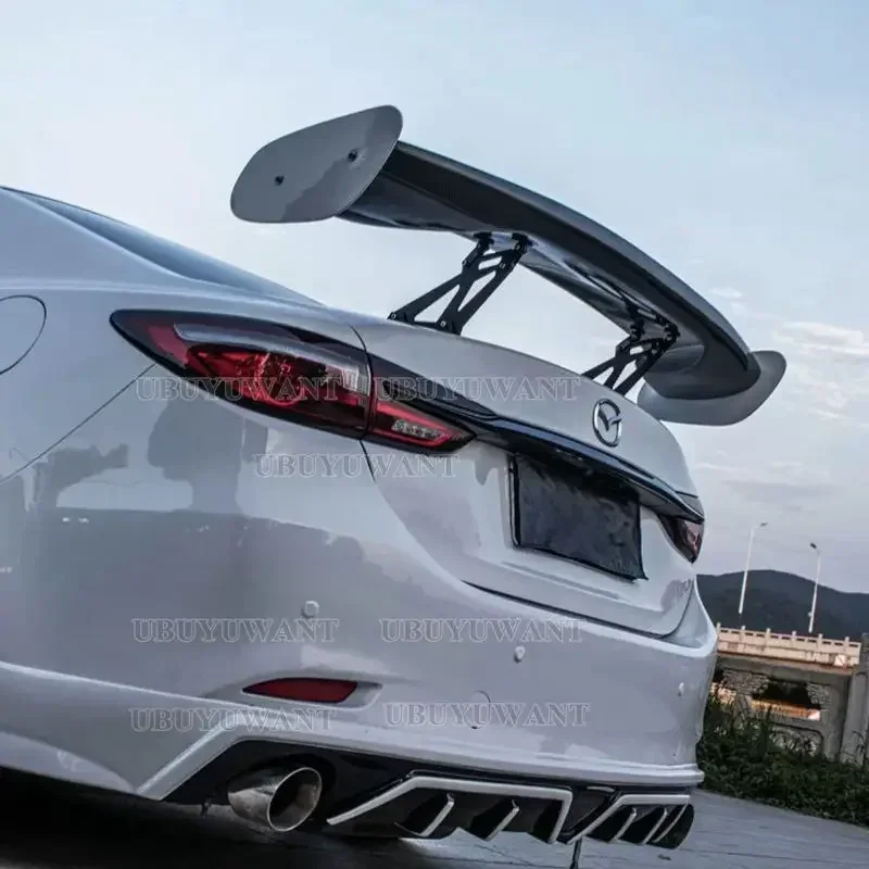 3D углеродное волокно PatternCAR СПОЙЛЕР БАГАЖНИКА ЗАДНЕГО КРЫЛА для Mazda 3/Mazda 6 AXELA Atenza