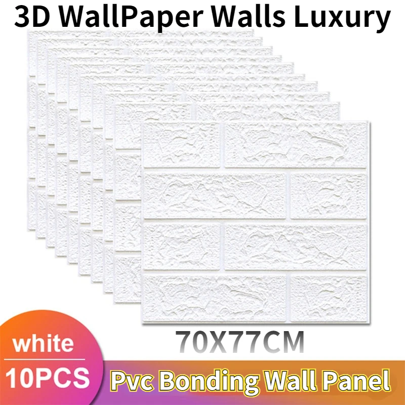 

10 шт., самоклеящиеся водостойкие настенные наклейки из ПВХ