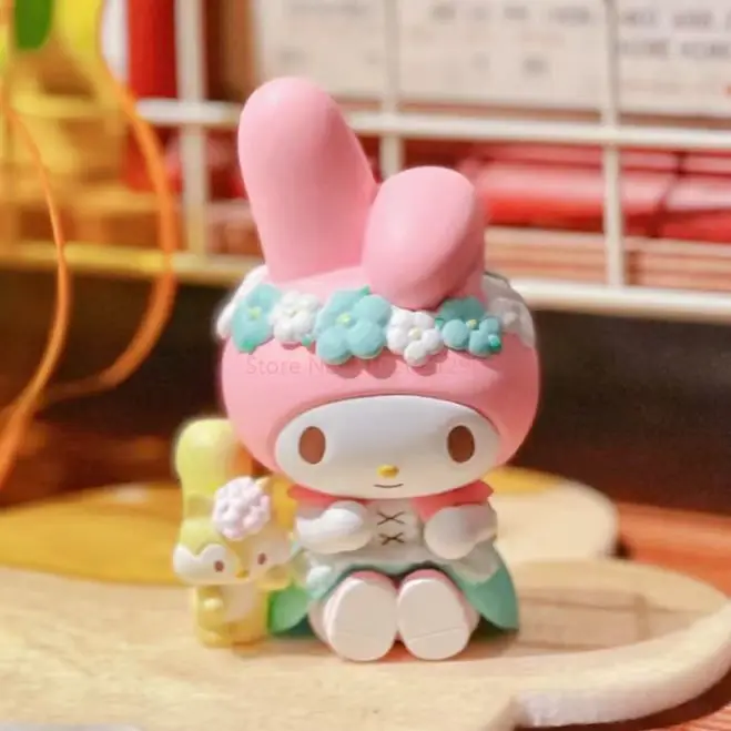 Фото Sanrio MyMelody The Mystic Tea Party Series слепая коробка аниме фигурка украшение для рабочего стола загадочная коробка детская игрушка для девочек праздник №5