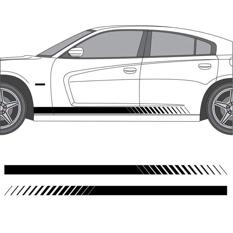 

Виниловая переводная панель для Dodge Charger 3M