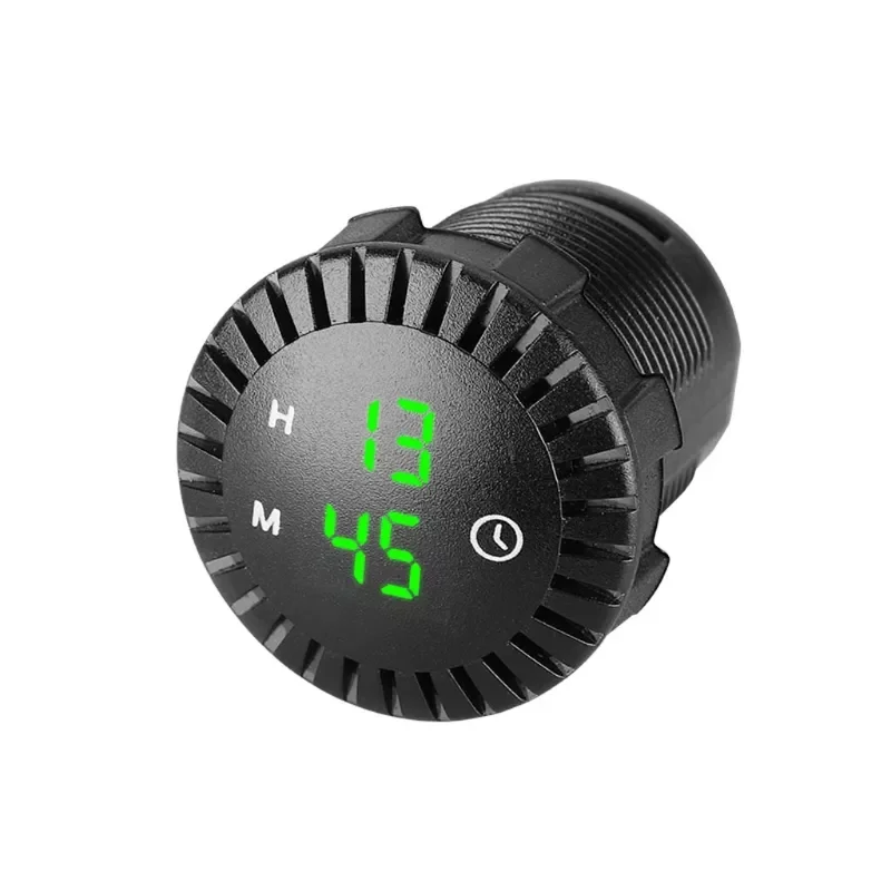 

12V/24V Automotive Car Boat Motorcycle Touch Digital Clock LED Display