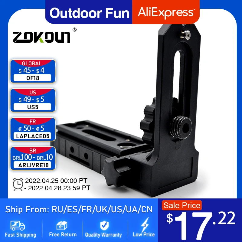 

Zokoun 1/4" and 5/8" Super Strong folding available screw fixing OK magnetic Bracket for Universal cross line lasers
