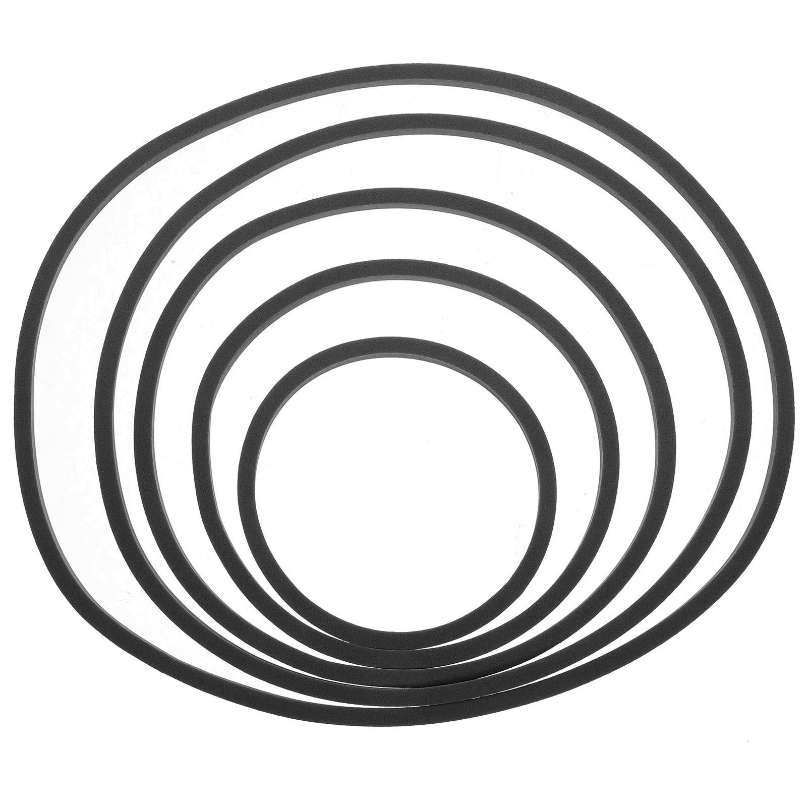 5 шт. кормушка плавающий забор для растений кольцо кормления аквариума колец из