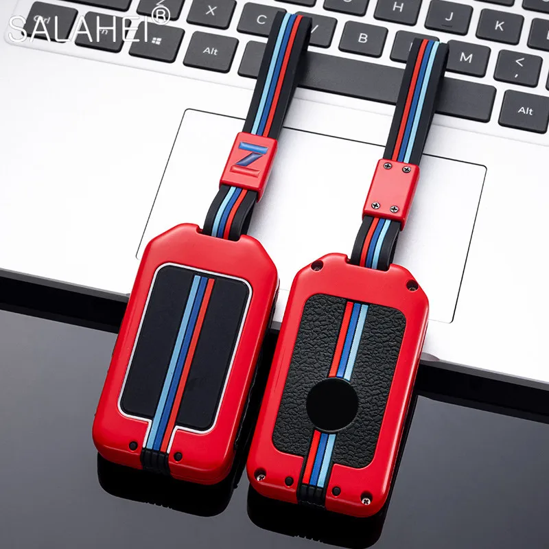 

Zinc Alloy Car Remote Key Case Cover Holder For Volvo XC40 XC60 S90 XC90 V90 T5 T6 T8 Key Bag Shell Protection Auto Accessories