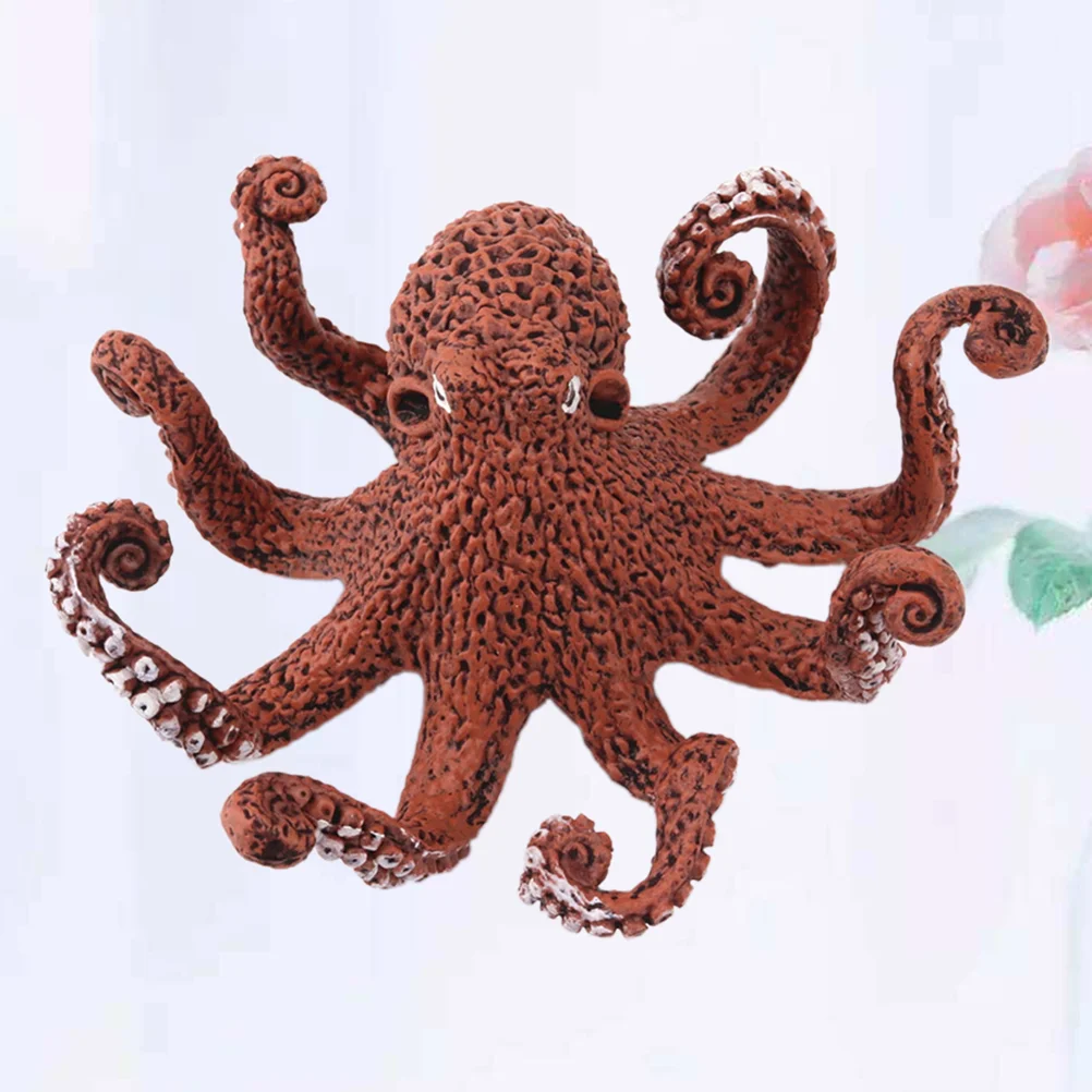 

Toy Kids Plastic Animal Model Statuette Ocean Animals Marine Organism Child Octopus