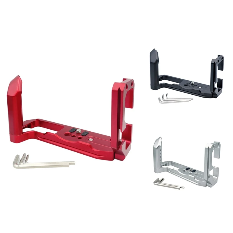 

Quick Release L Plate Hand Grip Bracket 1/4 Screw For Fujifilm Fuji X-T4 Camera Grip Base Holder Pull-Out Version