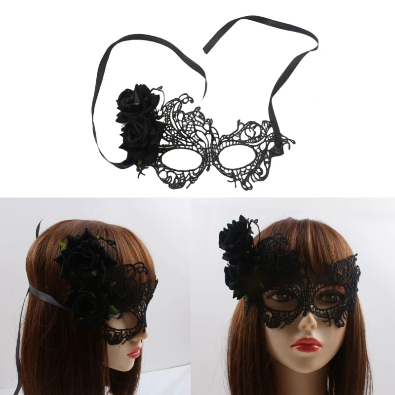 

Венецианская Маскарадная маска для Хэллоуина, маска Марди Гра, маски с кружевом паука, подарки