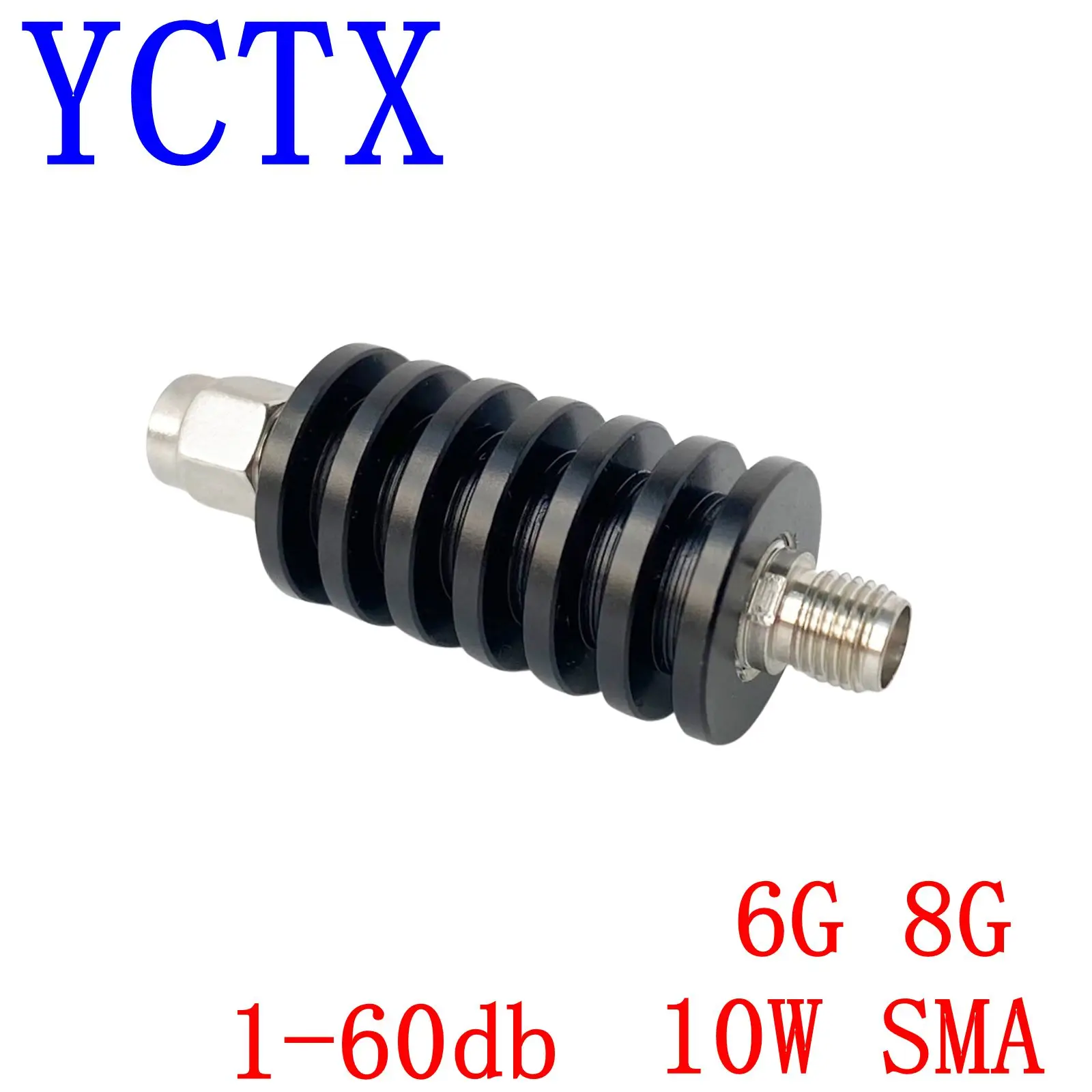 

Аттенюатор SMA 10 Вт DC-6G/8 ГГц 1-60 дБ