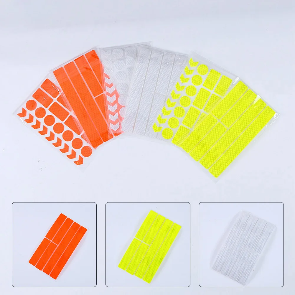 

Светоотражающие наклейки для горного велосипеда, зеркальная безопасность, предупреждающая наклейка, лента из ПВХ, запасные части для велос...