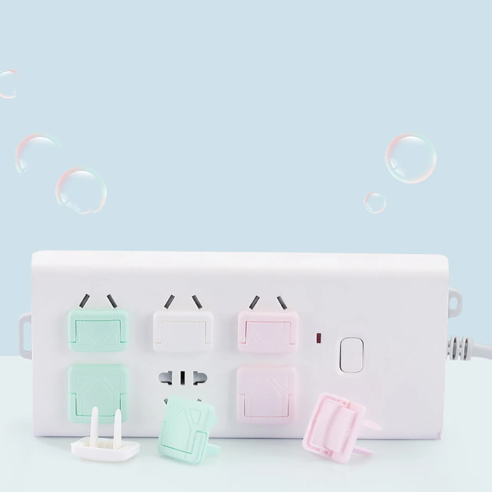 

40Pcs/Box Anti Electric Shock Plugs Protector Cover Cap Anti-shock Power Socket Electrical Outlet Baby Children Safety Guard