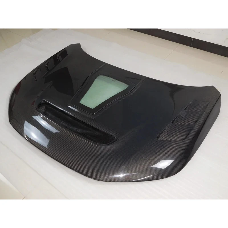 Фото Высококачественный капот из карбона в стиле ART, на заказ, для Honda Civic Type R FL5 2022 года и новее №3