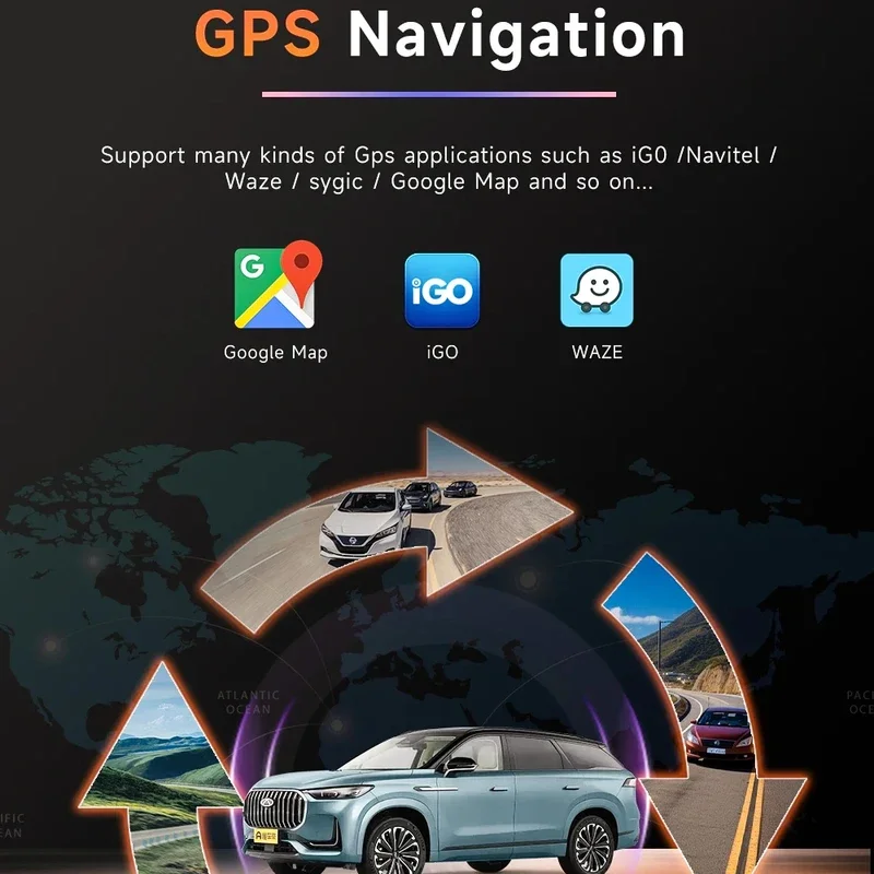 Автомобильный радиоприемник для Opel Astra J 2009-2015 Android авто GPS-навигация головное