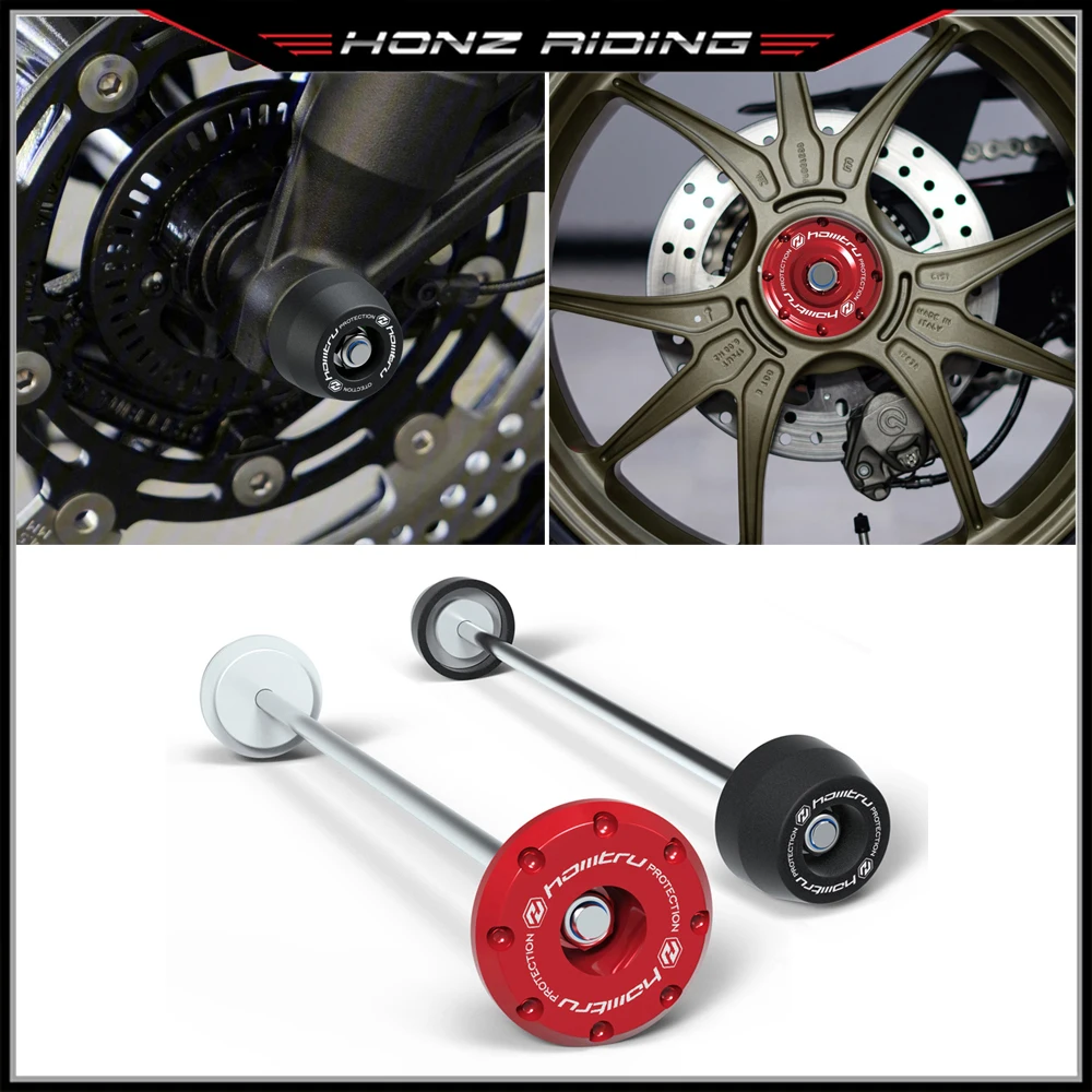 

For DUCATI Multistrada 1200 1260 S V4 Pikes Peak Wheel Spindle Axle Cover Kit