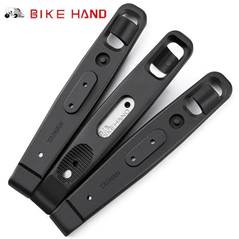 3 PCS Bike Hand YC-305D Steel Core Bike Tire Lever Set Bicycle tyre levers kit High Strength ABS Plastic with steel inside
