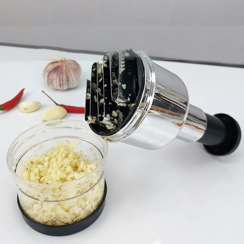 Кухонный ручной измельчитель еды для лука чеснока орехов эффективный артефакт