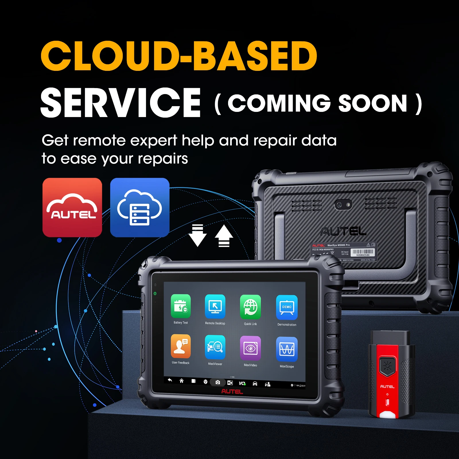 Autel MaxiSYS MS906 Pro диагностические инструменты Wi-Fi 128 ГБ MS906Pro OBD2 сканер для автомобиля