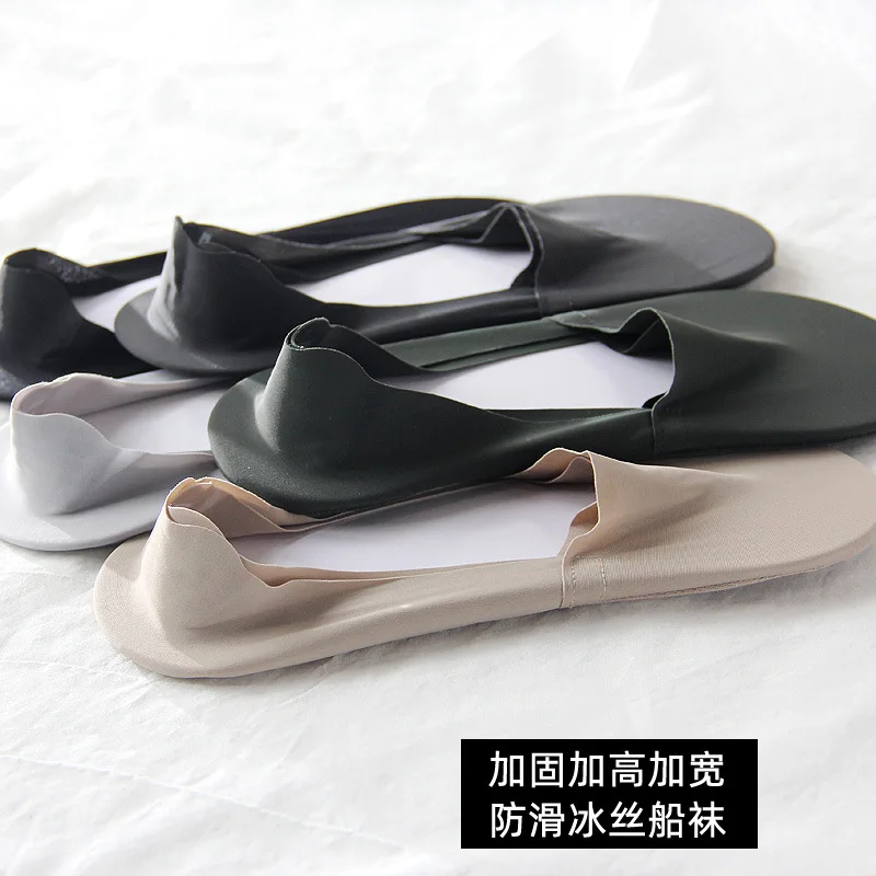 

1/3Pair Summer Casual Men Socks Invisible Thin Low Cut Sock Breathable No Show Silicone Non-slip Sock Cotton Bottom Absorb Sweat