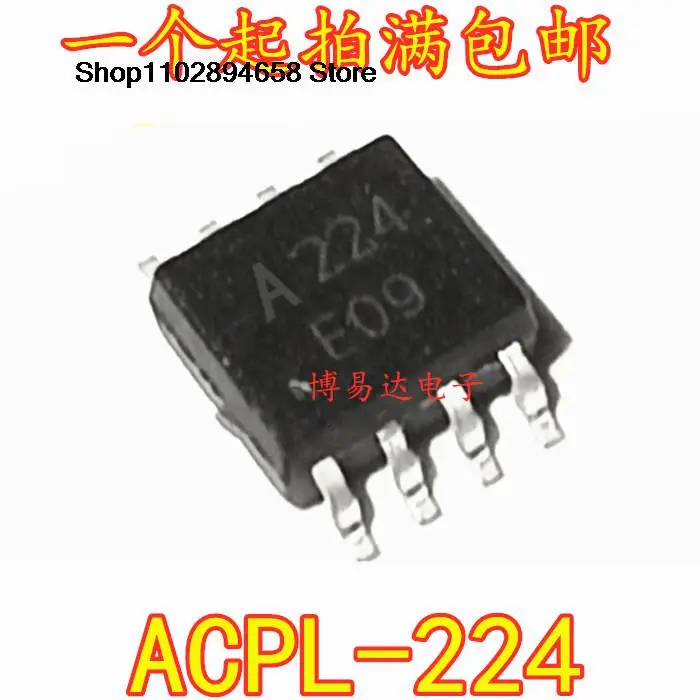 

10Pcs ACPL-224 ACPL-224-500E A224 SOP8