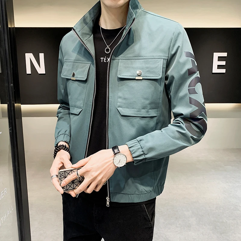 

Newly Male Jacket Men Fashion Autumn Mens Jacket Coat Male Business Winter Jacket Outwear Spring Streetwear Clothing For Man