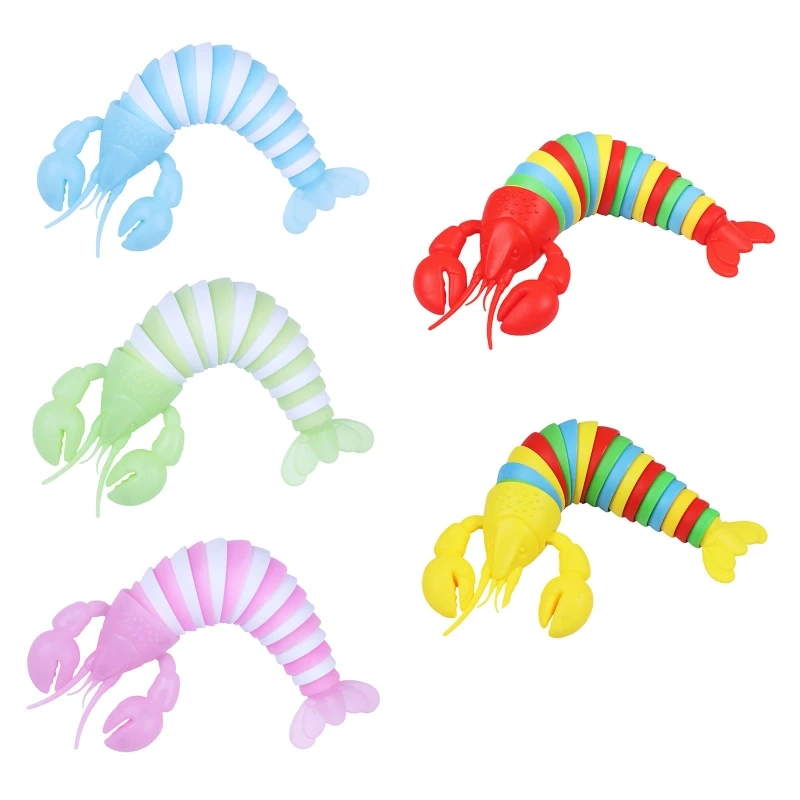 

Kids Anti Stress Pinch Fingertip Lobster Toy Relieve Stress for Kids Birthday