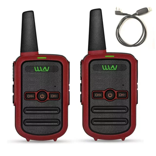 

WLN KD-C52 MINI Handheld Transceiver KD C52 Two Way Radio Ham Radio Station Walkie Talkie for Gift Kids Children