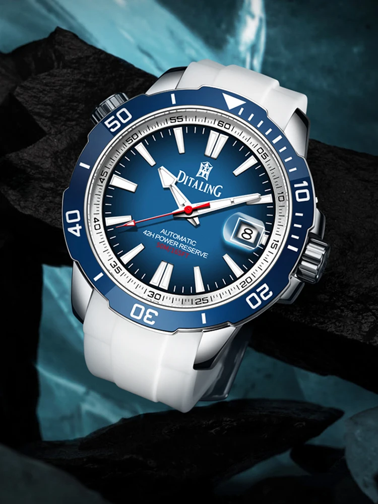 

Sports Watch Automatic Men Luxury Mechanical Wristwatches 41mm Self Winding Mens Watch Fashion Luminous Clocks Homage DITALING