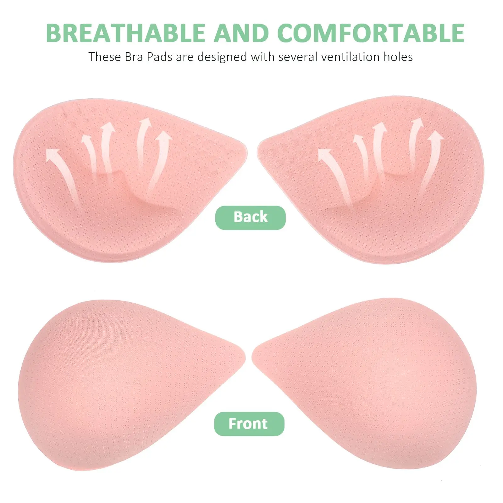 12 Pairs Silicone Gel Pad Supple Insert Breast Up Pad Girl Clothing Accessories