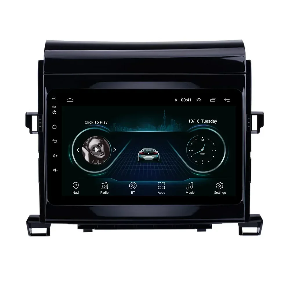2 Din Android 13 Автомобильный стерео радио DVD GPS Мультимедийный видеоплеер 5G WiFi камера
