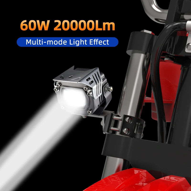LX2 мотоциклетный противотуманный светильник для вождения вспомогательная