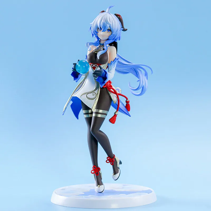 

22CM Genshin Impact Figure GanYu 1/7 Static Figure Game Genshin Impact Collectible Decoration Anime PVC Collection Doll Toys