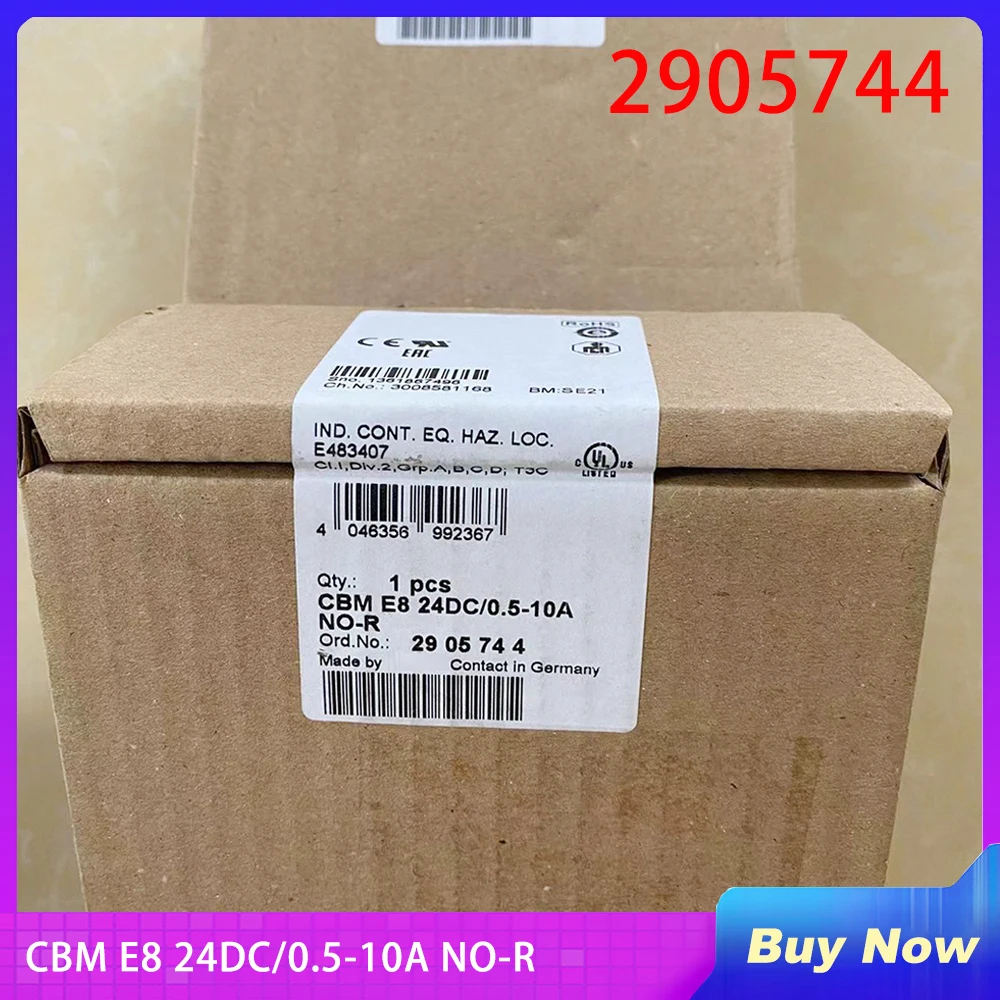 

2905744 For Phoenix Electronic Circuit Breaker CBM E8 24DC/0.5-10A NO-R