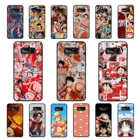 bandai anime one piece luffy phone case for samsung note 5 7 8 9 10 20 pro plus lite ultra a21 12 02