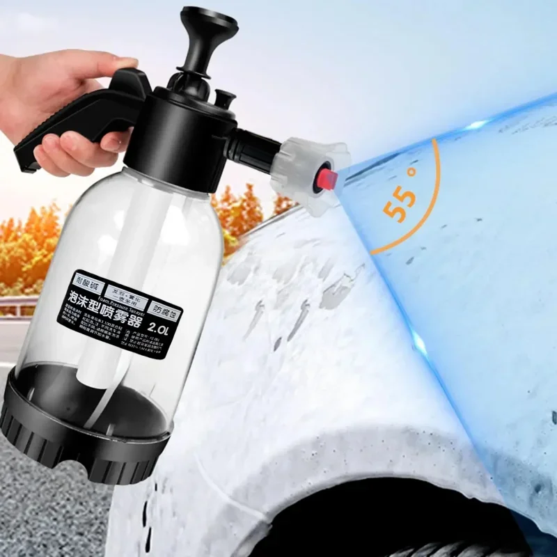 Пластиковая емкость для воды ручной пенораспылитель мойки автомобилей 2 л