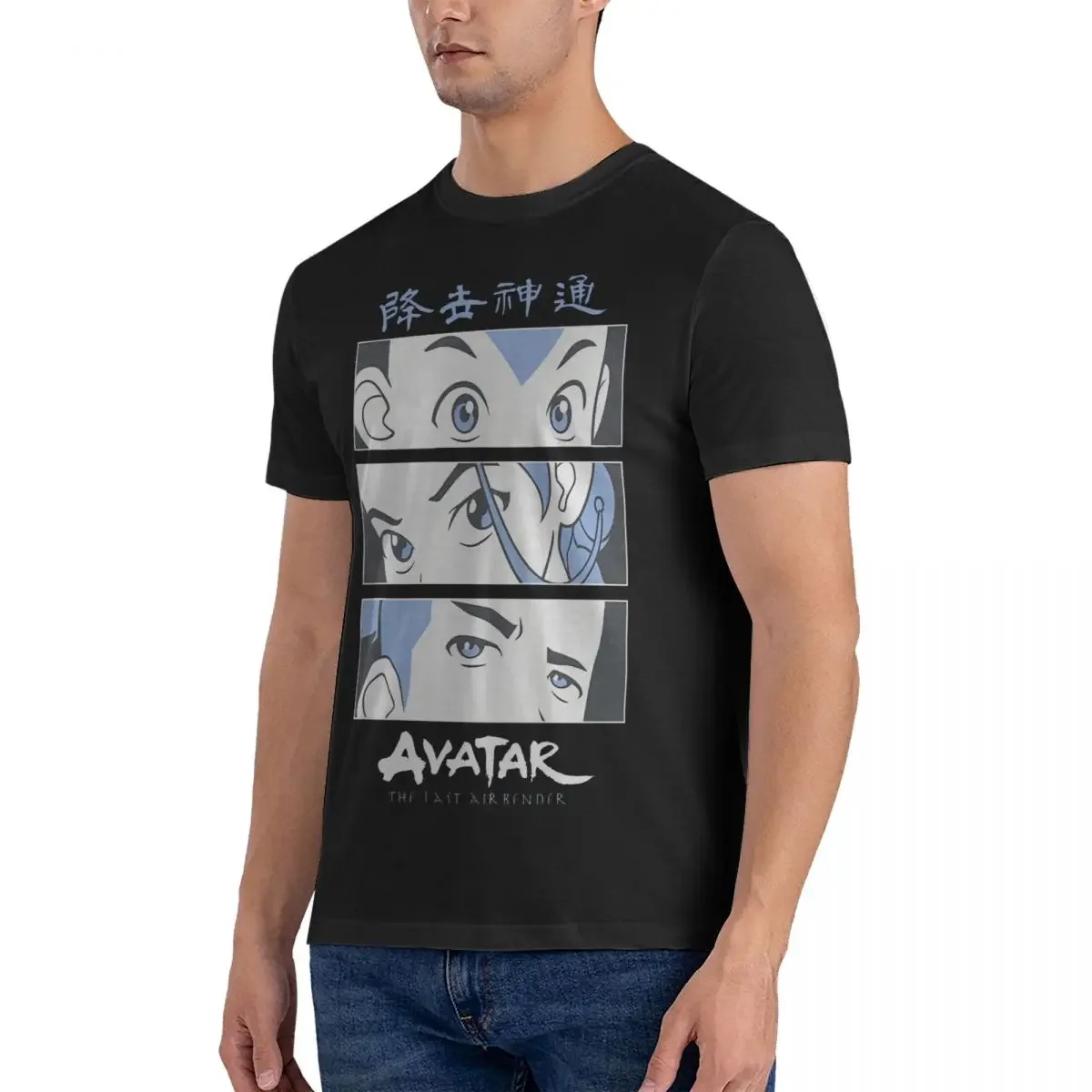 Забавные мужские футболки Appa Group Shot Logo_1 с круглым вырезом 100% хлопок