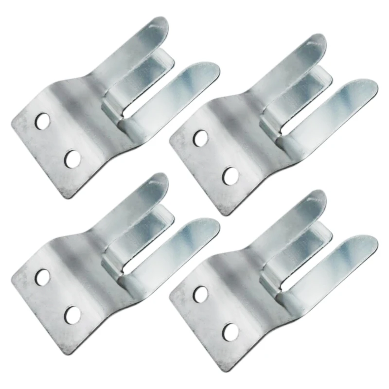 

4X Metal MIC HOLDER / Clip - Screw In For CB / Ham Radio - MH2