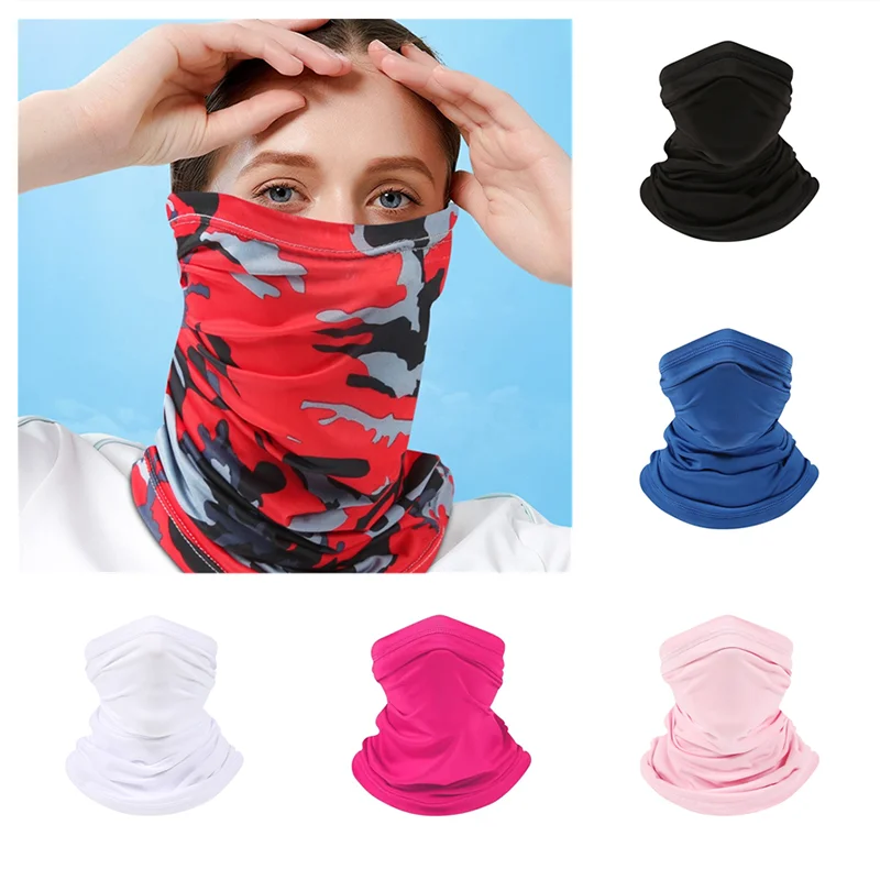 Универсальный шарф-тюрбан для верховой езды мужская и женская накидка на шею