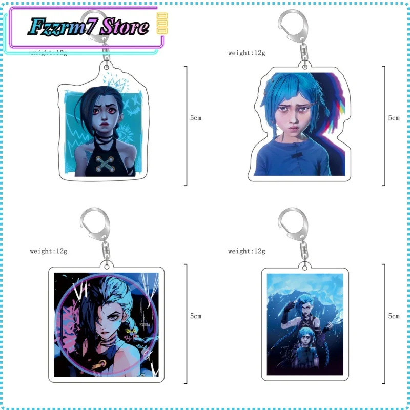 Брелок для ключей Arcane Jinx Jayce Mel Vi