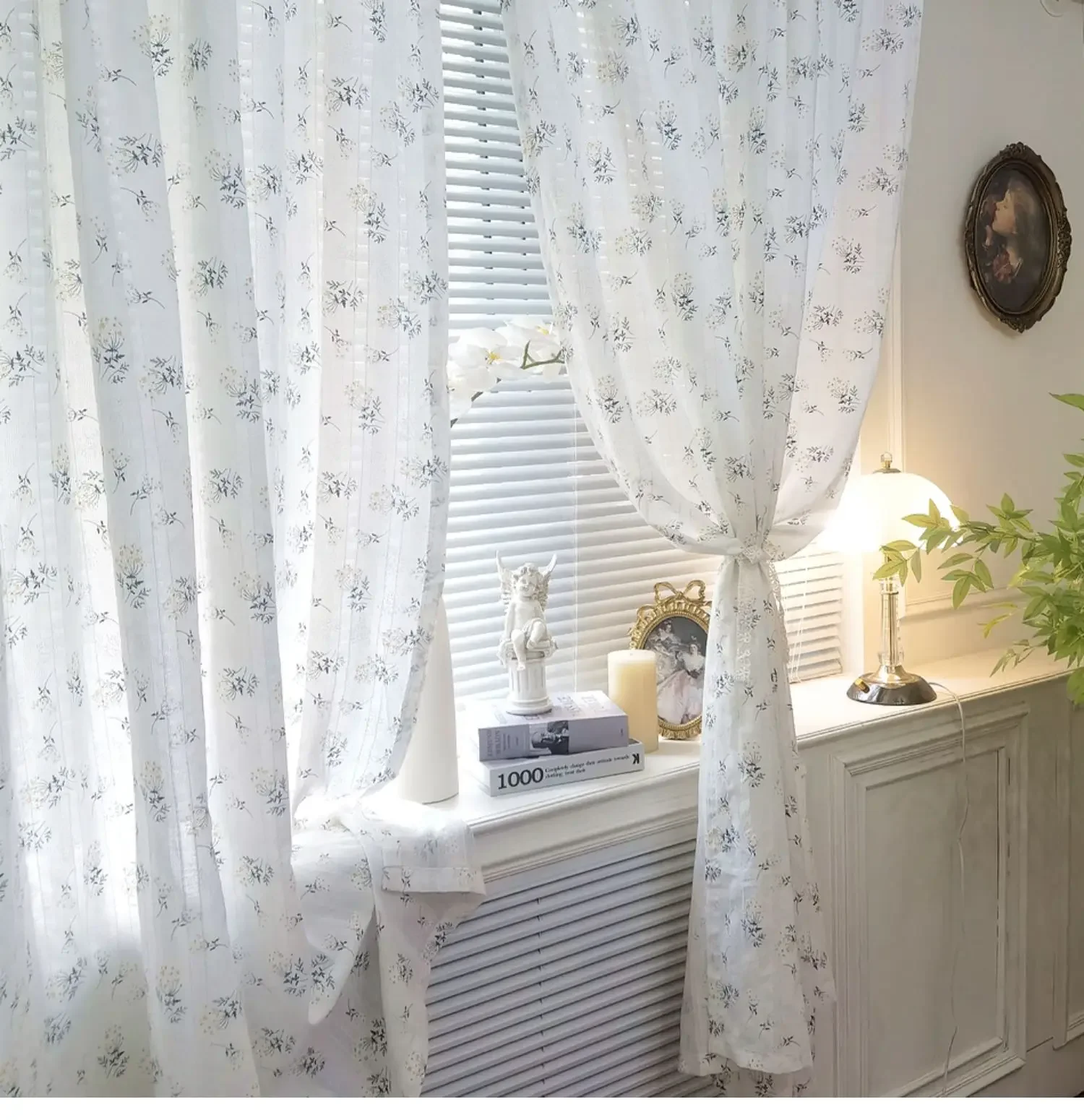 Затемняющие хлопковые шторы с цветочным рисунком мягкие короткие занавески для