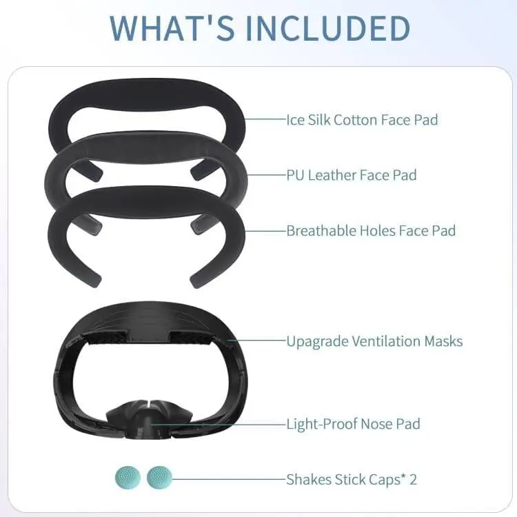 3 шт. набор аксессуаров для лица Oculus quest