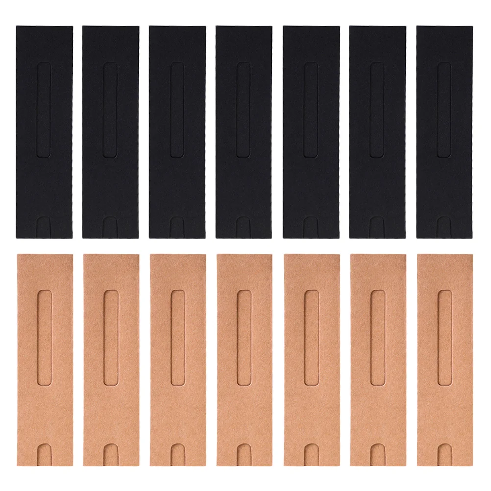 

40Pcs Kraft Paper Pen Sleeves Single Pen Paper Tube Gift Pen Protective Holder