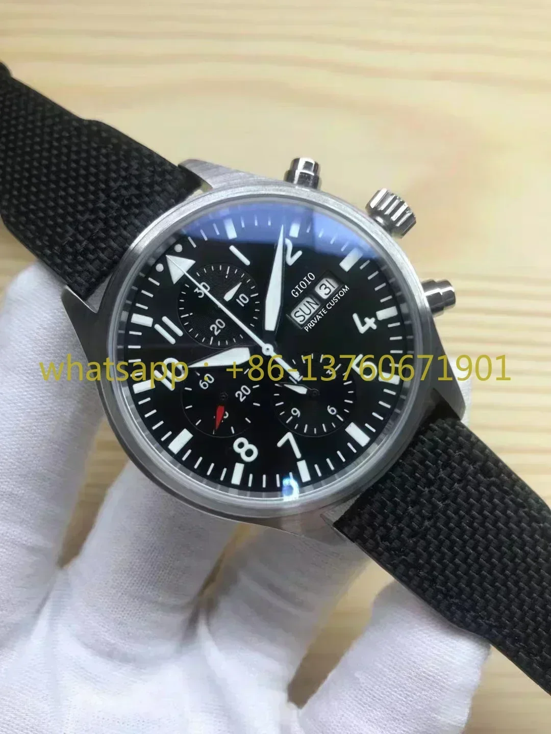 Роскошные новые мужские автоматические механические часы высокого качества 43 мм