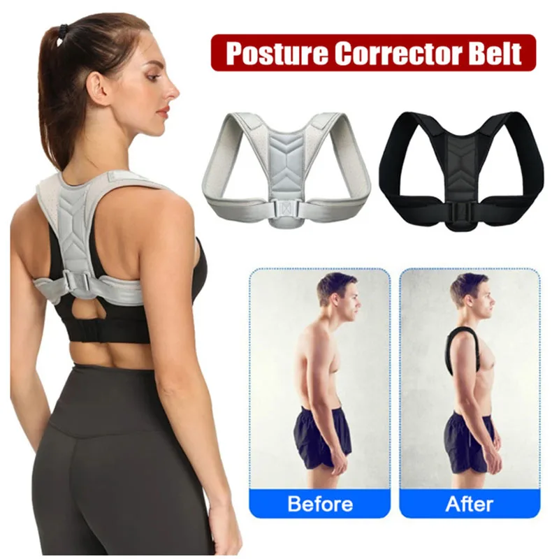 

Регулируемый Корректор осанки бандаж для спины тренировочный домашний офисный тренажер для выравнивания позвоночника поддержка осанки выпрямитель для горба