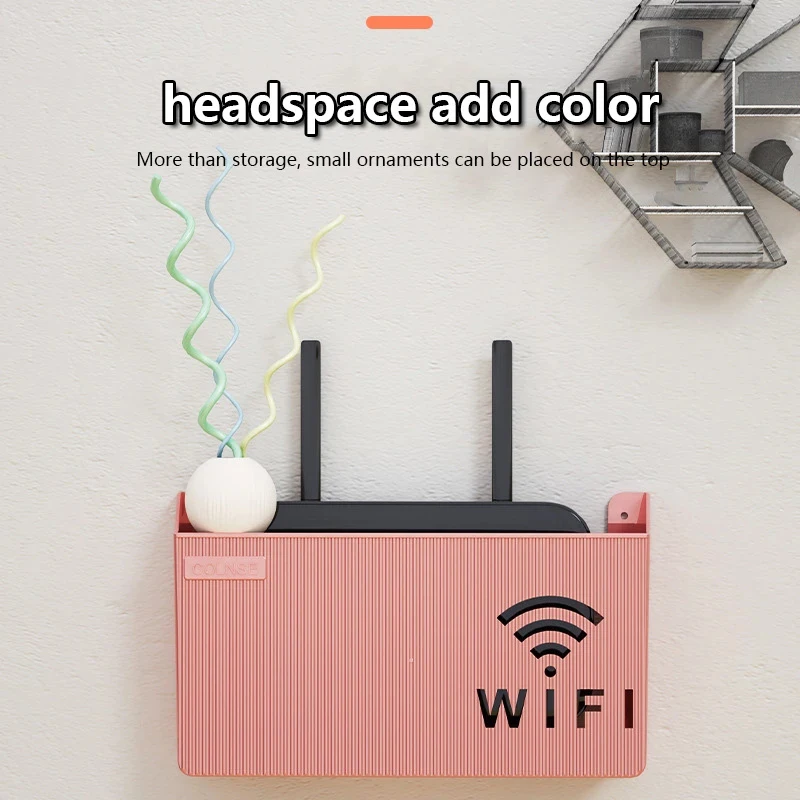 

Настенная подвесная полка с Wi-Fi для кабеля