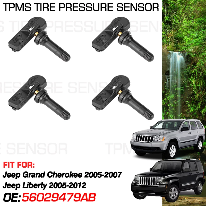 

315 МГц для Jeep Grand Cherokee WK 2005-2007 Jeep Liberty2005-2012 датчик контроля давления в шинах 56029479AA 56029479AB запчасти