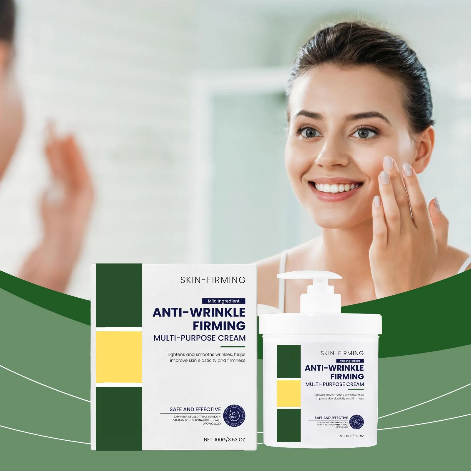 Улучшенное Укрепляющее Средство Против Морщин Увлажняющий Раствор Усилитель